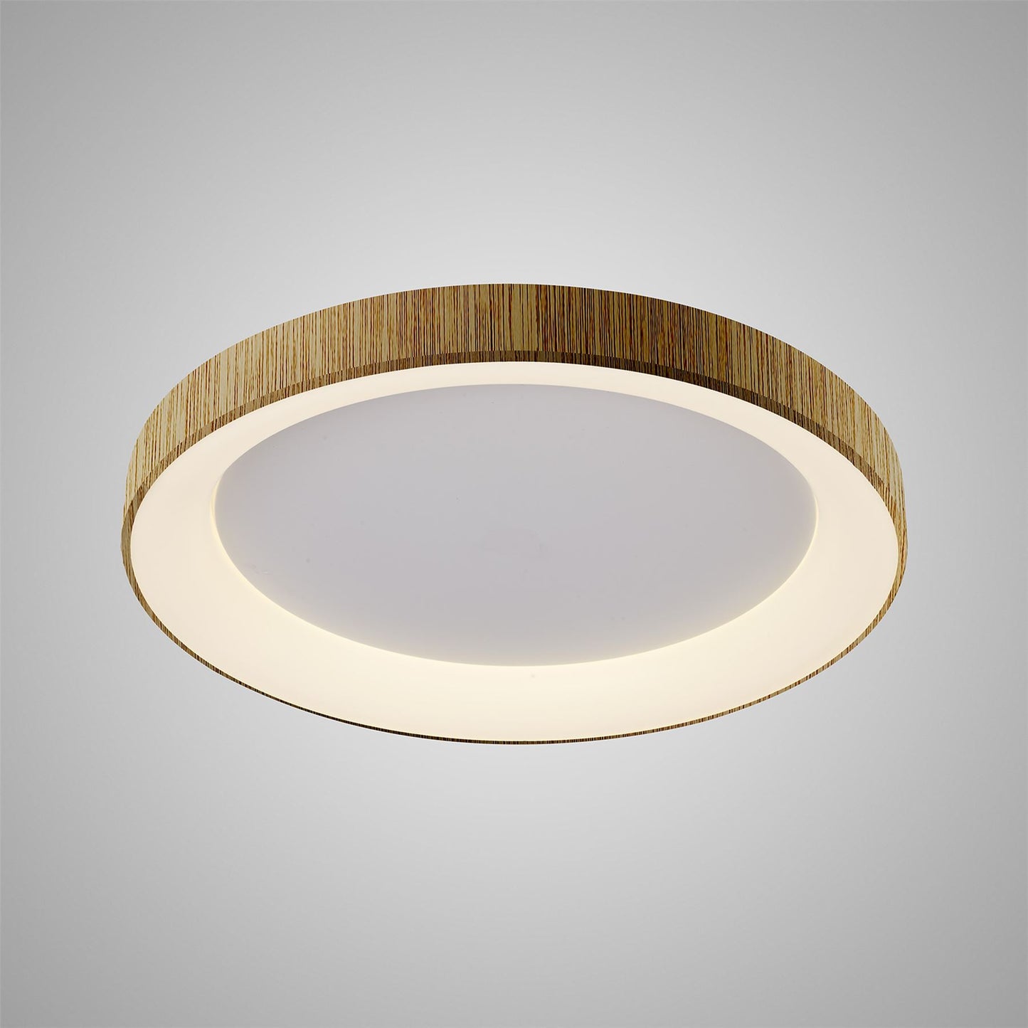 Mantra Fusion Niseko Ring Ceiling 65cm 48W LED, 3000K, 3900lm, Wood, 3yrs Warranty Ceiling