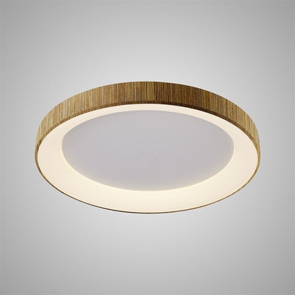 Mantra Fusion Niseko Ring Ceiling 65cm 48W LED, 3000K, 3900lm, Wood, 3yrs Warranty Ceiling