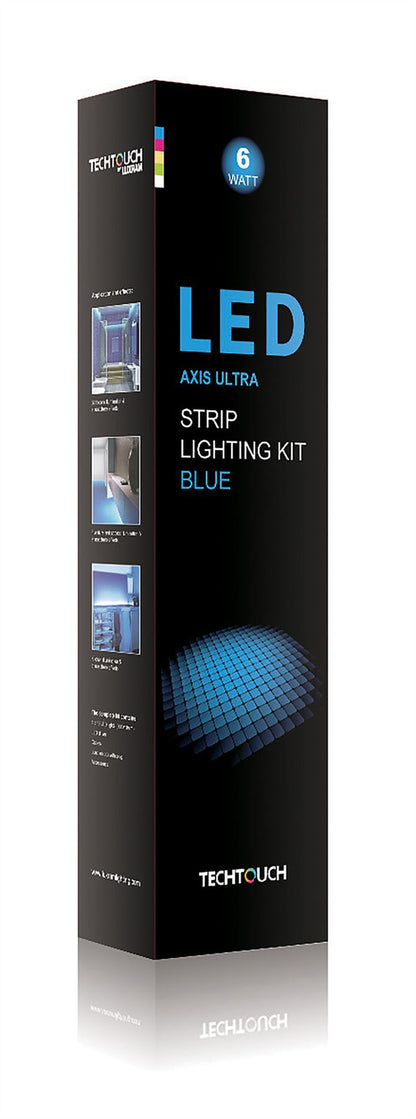 Techtouch Axis Ultra Blue Kit 4x18 LED Rigid Strips (6W) Strip
