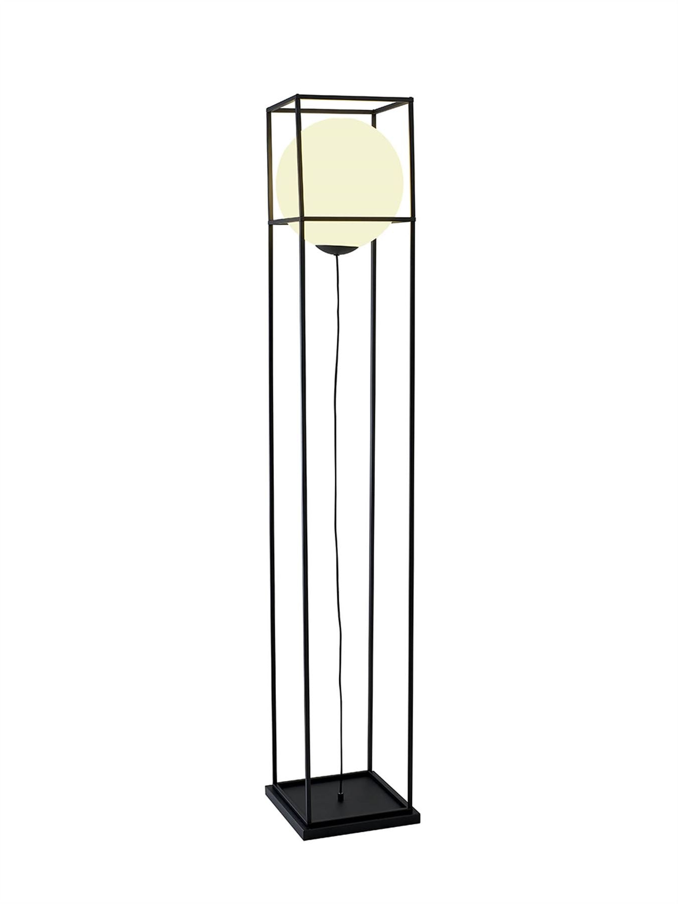 Mantra Desigual Large Floor Lamp, 1 Light E27, Matt Black