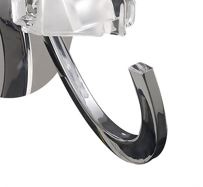 Mantra M1845/S Ice Wall Light Switched 1 Light G9 ECO, Polished Chrome - M1845/S