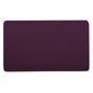 Trendi 2 Gang Artistic Modern Glossy Tactile Double Blanking Plate Plum
