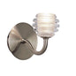 Mantra Sphere Wall Light Switched 1 Light G9, Satin Nickel