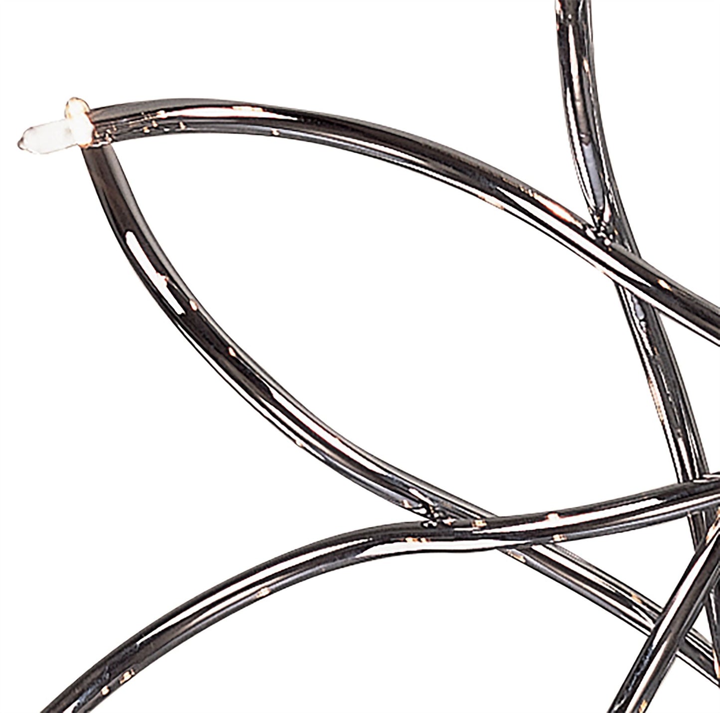 Mantra Aire 66cm Telescopic Pendant 16 Light G4 Waved Arms, Polished Chrome, NOT LED/CFL Compatible