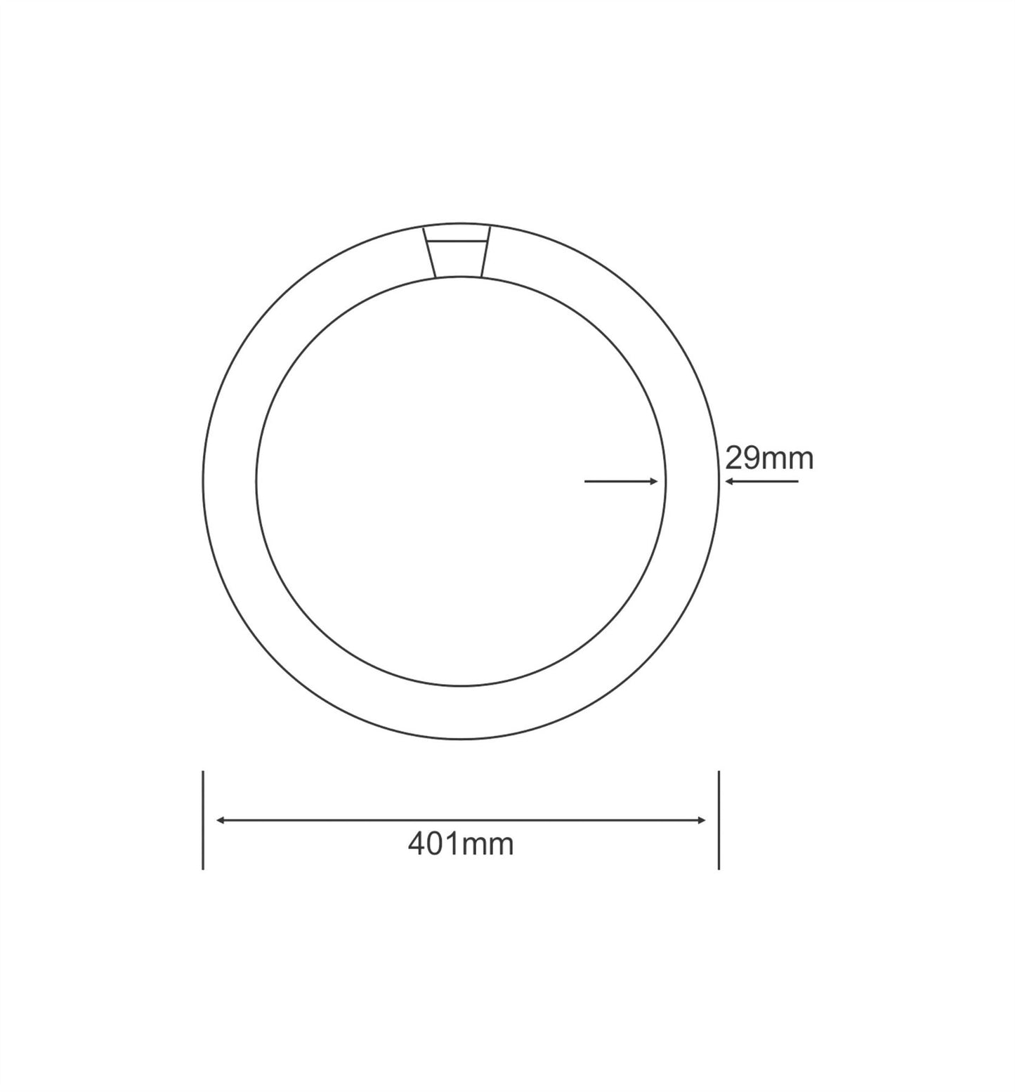 Luxram T9 Circular T9 40W Natural White 4000K Round Fluorescent Tube Fluorescent