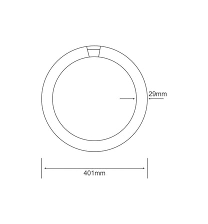 Luxram T9 Circular T9 40W Natural White 4000K Round Fluorescent Tube Fluorescent