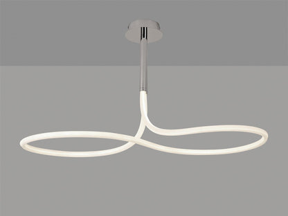 Mantra Nur II Linear Ceiling Light, 50W LED, 3000K, 3750lm, IP20, Chrome, 3yrs Warranty