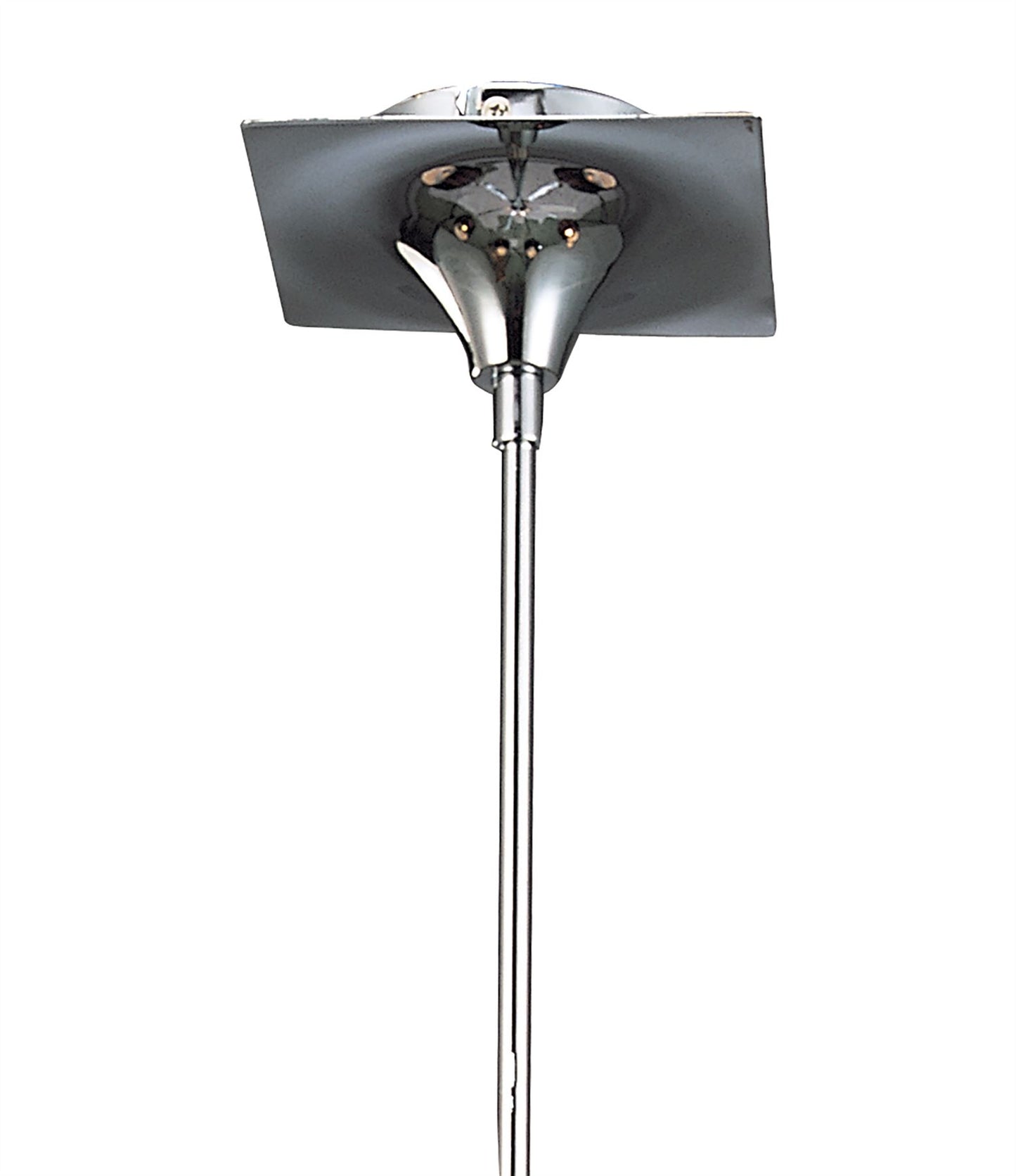 Mantra M0342 Siena Pendant Round 6 Light E14, Polished Chrome with Black Shades and Black Crystal