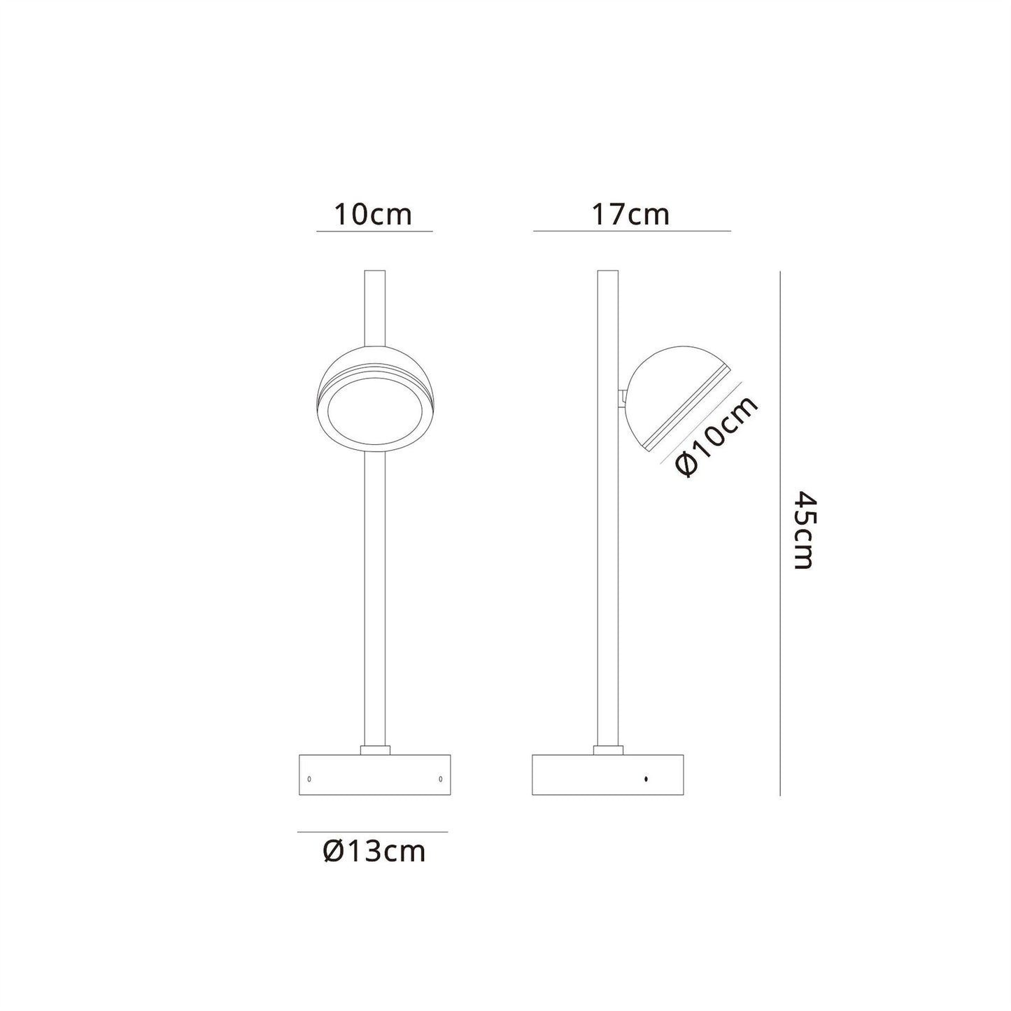 Mantra Everest Short Post, 1 x GX53 (Max 10W, Not Included), IP65, White, 2yrs Warranty Exterior