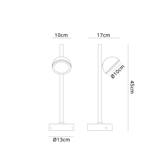 Mantra Everest Short Post, 1 x GX53 (Max 10W, Not Included), IP65, White, 2yrs Warranty Exterior