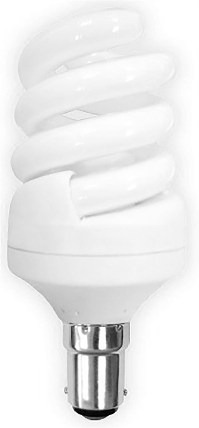 Luxram Extra Mini Sup Spiral Extra Mini Supreme Spiral B15 15W Natural White 4000K Compact Fluorescent Compact