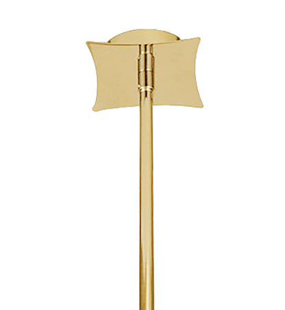 Mantra Alfa 63cm Telescopic Convertible To Semi Flush 6 Light G9, French Gold