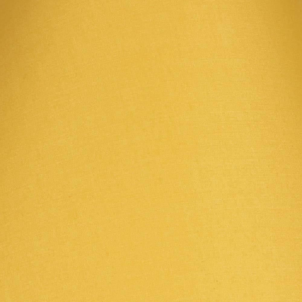 Oaks Lighting S501/5 Cotton Coolie Lampshade 140mm - Clip-On Candle Light Shade - Mustard