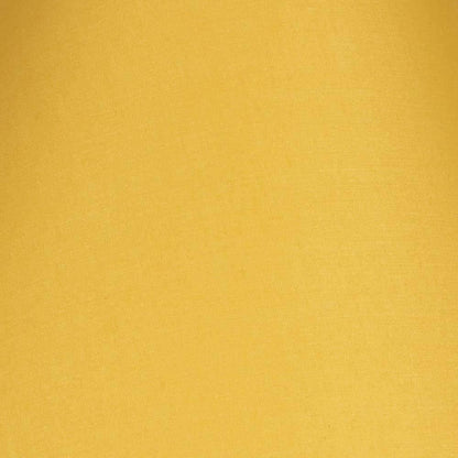 Oaks Lighting S501/5 Cotton Coolie Lampshade 140mm - Clip-On Candle Light Shade - Mustard