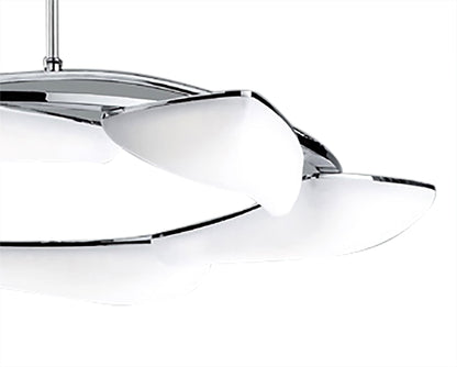 Mantra Mistral LED M3800 Mistral Telescopic 36W LED Round 3000K, 3240lm, Polished Chrome/Frosted Acrylic, 3yrs Warranty - M3800 Ceiling