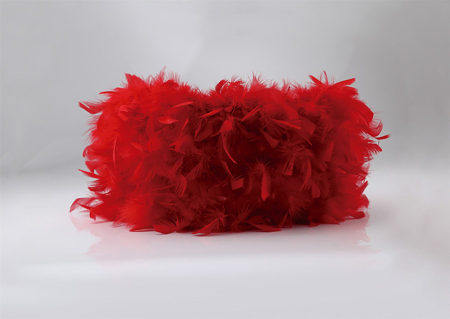 Diyas Arqus Feather Shade Red 330mm x 200mm