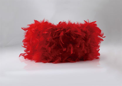 Diyas Arqus Feather Shade Red 330mm x 200mm