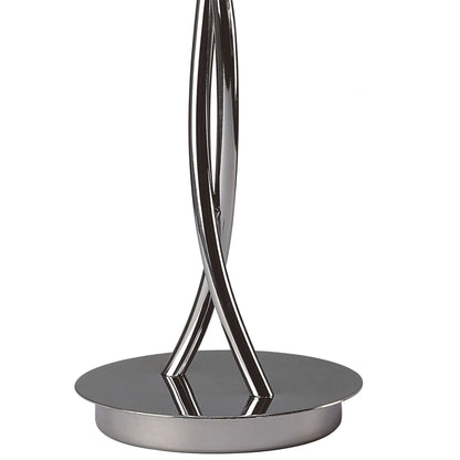 Mantra M1460 Eclipse Table Lamp 2 Light G9, Polished Chrome