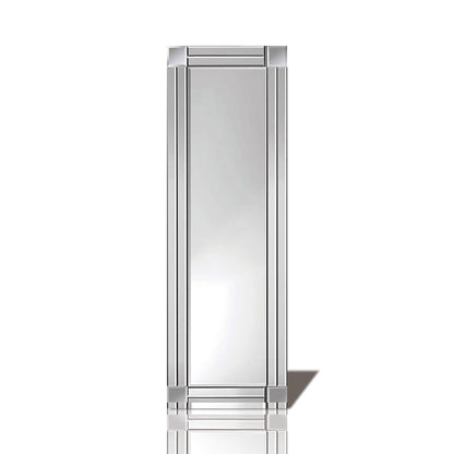 Diyas Home Matteo 120cm x 40cm Duel Cut Detailed Mirror (Can Only Be Shipped On A Pallet, Additional Charges May Apply.) Mirrors