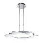 Mantra Mistral LED M3800 Mistral Telescopic 36W LED Round 3000K, 3240lm, Polished Chrome/Frosted Acrylic, 3yrs Warranty - M3800 Ceiling