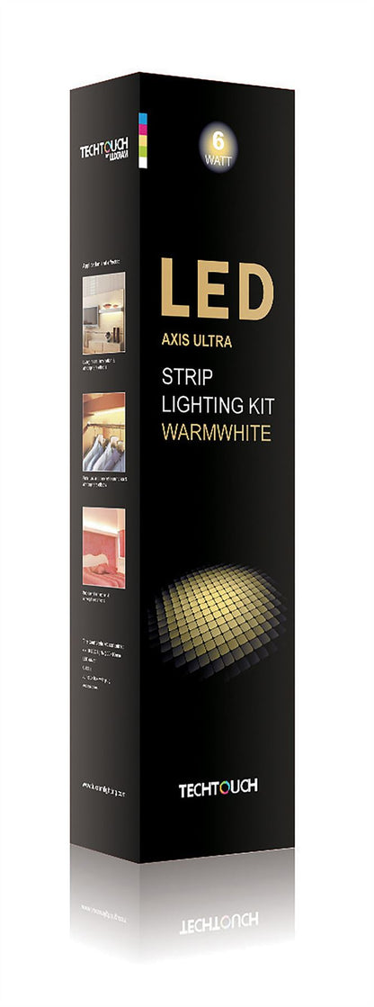 Techtouch Axis Ultra Warm White Kit 4x18 LED Rigid Strips (6W) Strip
