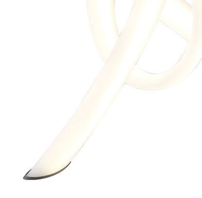 Mantra Armonia Semi Flush Vertical, Dimmable, 40W LED, 3000K, 3000lm, Titanium/Frosted Acrylic, 3yrs Warranty Ceiling