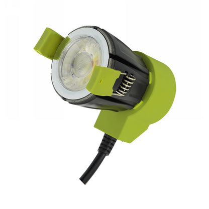 Dlux Bazi, 10W, 350mA Fire Rated Downlight, Dimmable LED Engine, TRIM REQUIRED, Cut Out: 70mm, 840lm, 38° Deg, 5000K, IP65/54, DRIVER INC., 5yrs Warranty
