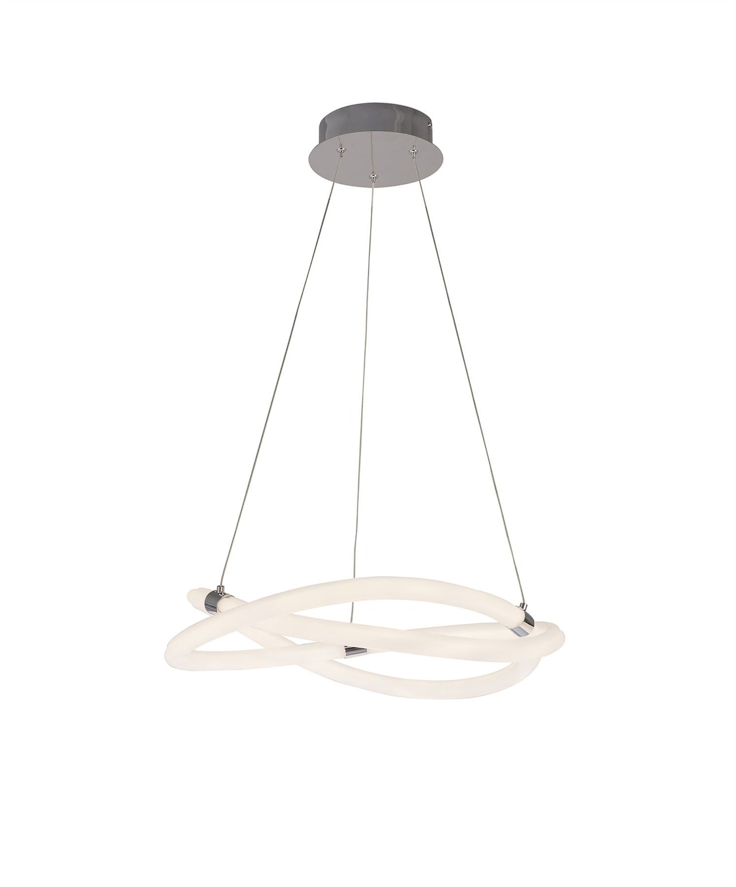 Mantra Infinity II 51cm Ceiling Light, 42W LED, 3000K, 3150lm, IP20, Chrome, 3yrs Warranty