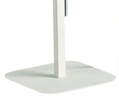 Mantra M5320 Habana Table Lamp Telescopic WITHOUT SHADE 1 Light E27, Matt White/Polished Chrome