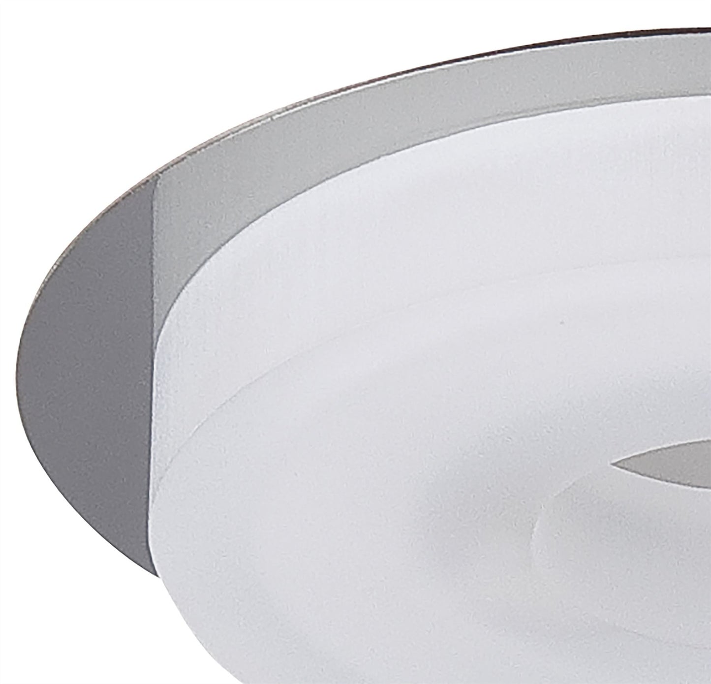 Mantra Fusion Marcel Recessed Down Light 6W LED Round 3000K IP44, 550lm, Polished Chrome/Frosted Acrylic, Cut Out: 70mm, Driver Included, 3yrs Warranty