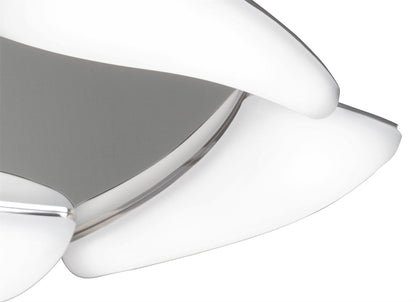 Mantra Mistral LED M3806 Mistral Ceiling 24W LED 3000K, 2160lm, Polished Chrome/Frosted Acrylic, 3yrs Warranty - M3806 Ceiling
