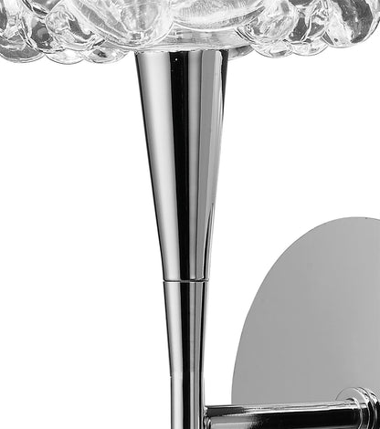 Mantra O2 Wall Light Switched 1 Light G9, Polished Chrome