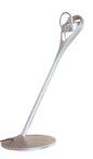 Mantra Rak Table Lamp 1 Light GU10 Ar111 75W Silver Grey