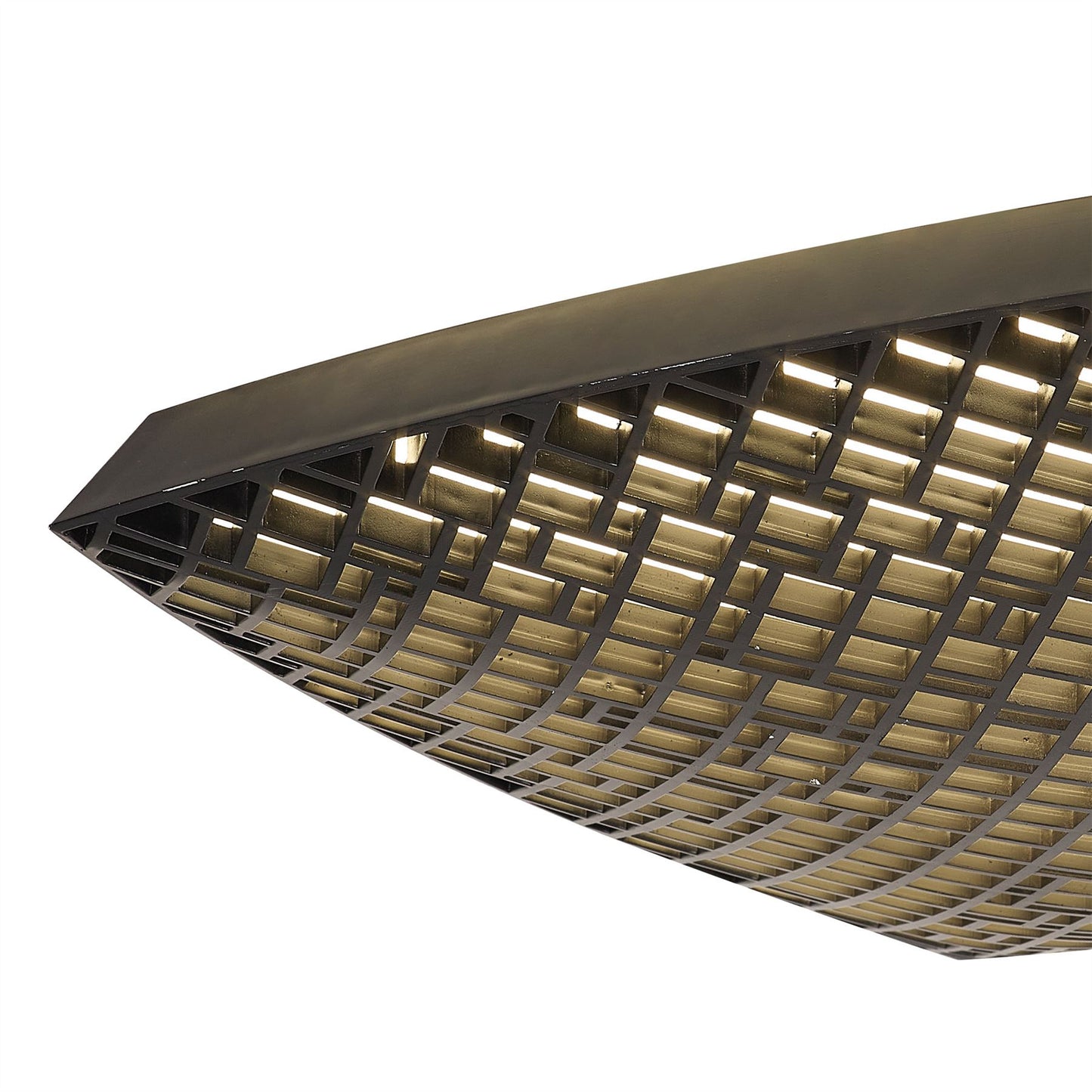 Mantra Urban Ceiling Light, 80W LED, 2700-5000K Remote Control Tuneable, 5200lm, Black, 3yrs Warranty