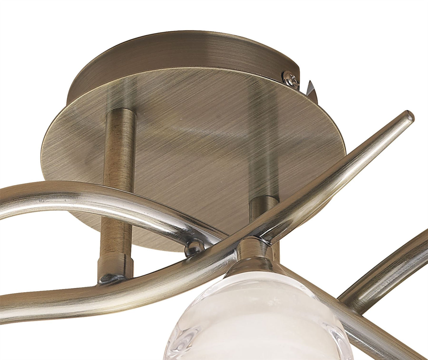 Mantra M1824 Loop Ceiling 3 Light G9 ECO, Antique Brass