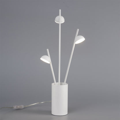 Mantra M6267 Adn 3 Light Table Lamp 52cm, 9W LED, 3000K, 495lm, White, 3yrs Warranty