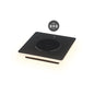 Mantra Fusion Zanzibar Table Lamp with Mobile Phone Induction Charger, 6W LED, 3000K, 450lm, Sand Black, 3yrs Warranty