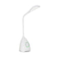 Mantra Fusion M5672 Reading Touch Dimmable/Rechargable/Adjustable Table Lamp 6W LED 2700-6500K, 170lm, White with Fan, 3yrs Warranty
