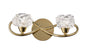 Mantra Maremagnum Wall Light Switched 2 Light G9, French Gold
