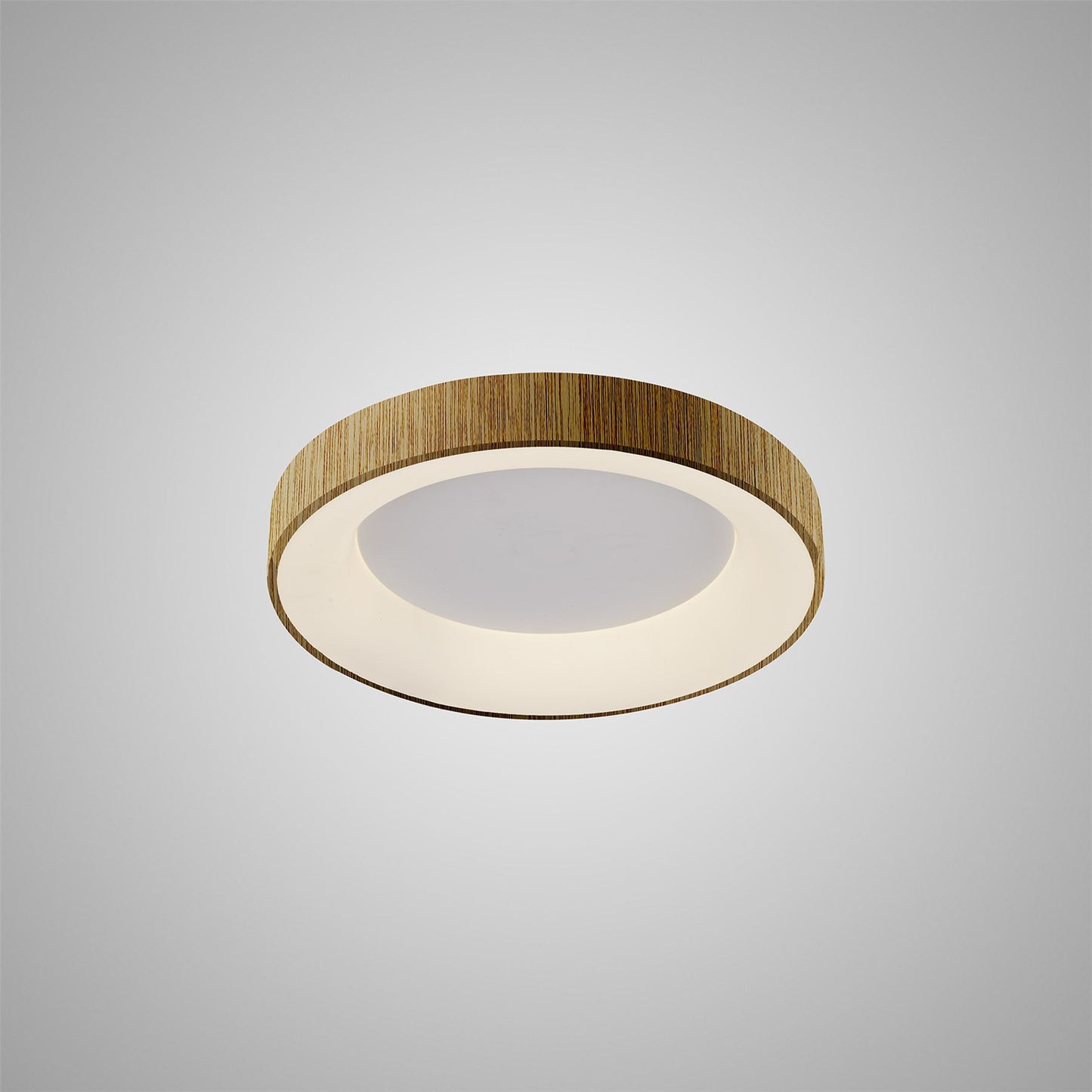 Mantra Fusion Niseko Ring Ceiling 45cm 30W LED, 3000K, 2250lm, Wood, 3yrs Warranty Ceiling