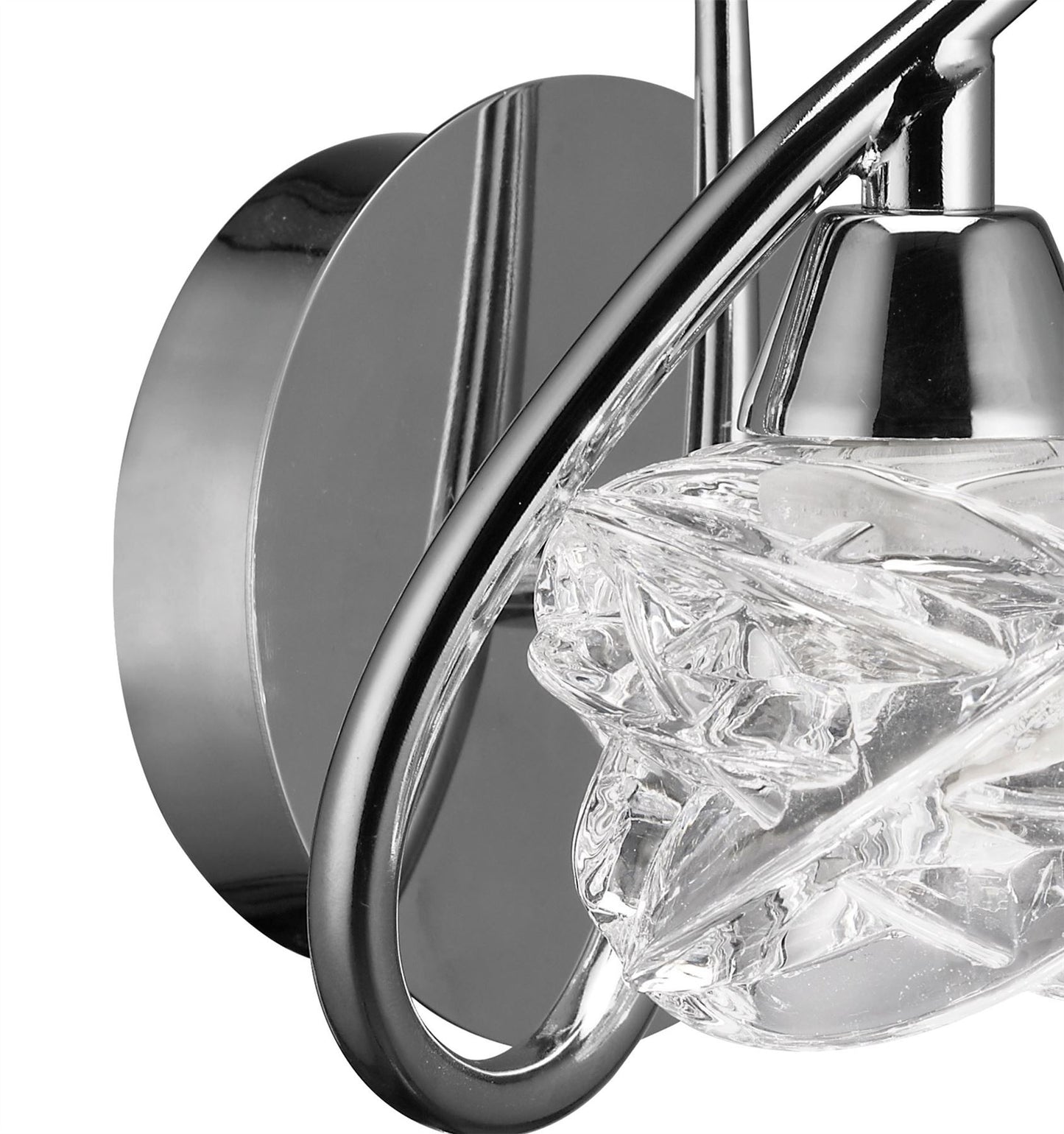 Mantra Maremagnum Wall Light Switched 1 Light G9, Polished Chrome