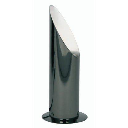 illucio Mirror Black Steel Up GU10 LED Compatible Table/Floor Uplighter