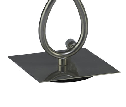 Mantra M3757 Iku Table Lamp 1 Light G9, Satin Nickel