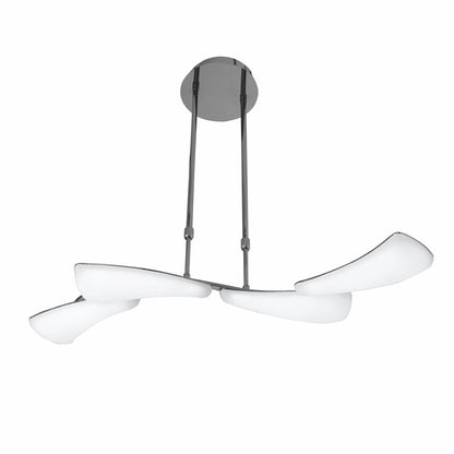 Mantra Mistral LED M3804 Mistral Telescopic 24W LED Line 3000K, 2160lm, Polished Chrome, Frosted Acrylic, 3yrs Warranty - M3804 Ceiling