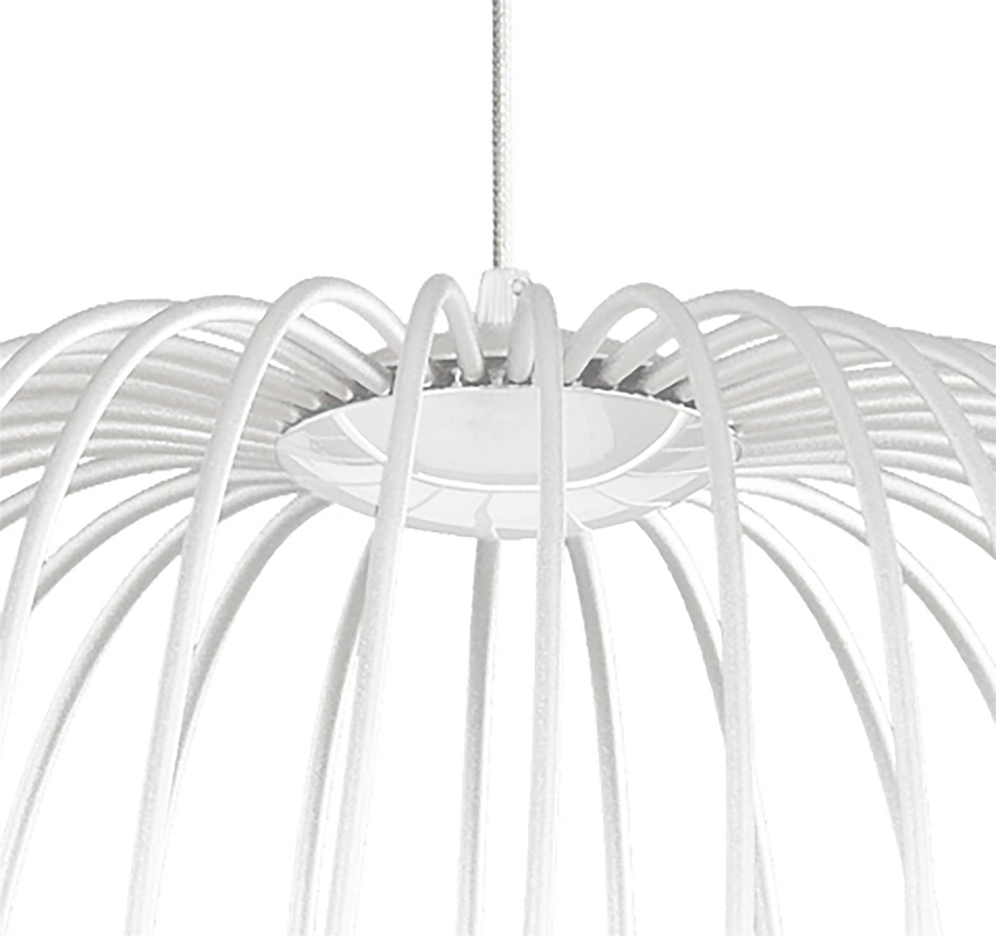 Mantra Celeste Pendant 41cm Round, 20W LED, 3000K, 1400lm, White, 3yrs Warranty