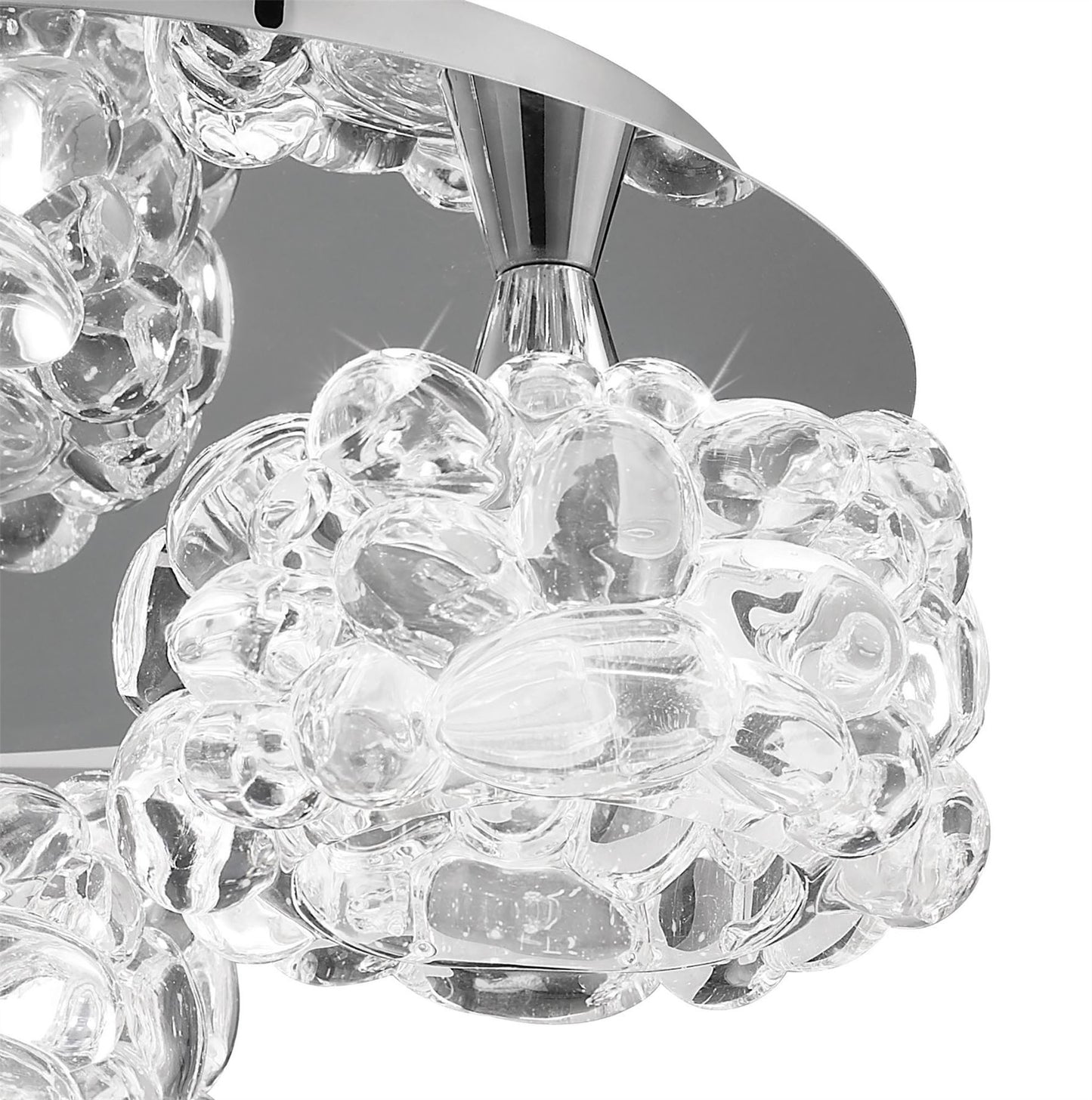 Mantra M3925 O2 Ceiling 3 Light G9 Small, Polished Chrome