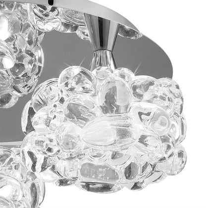 Mantra M3925 O2 Ceiling 3 Light G9 Small, Polished Chrome