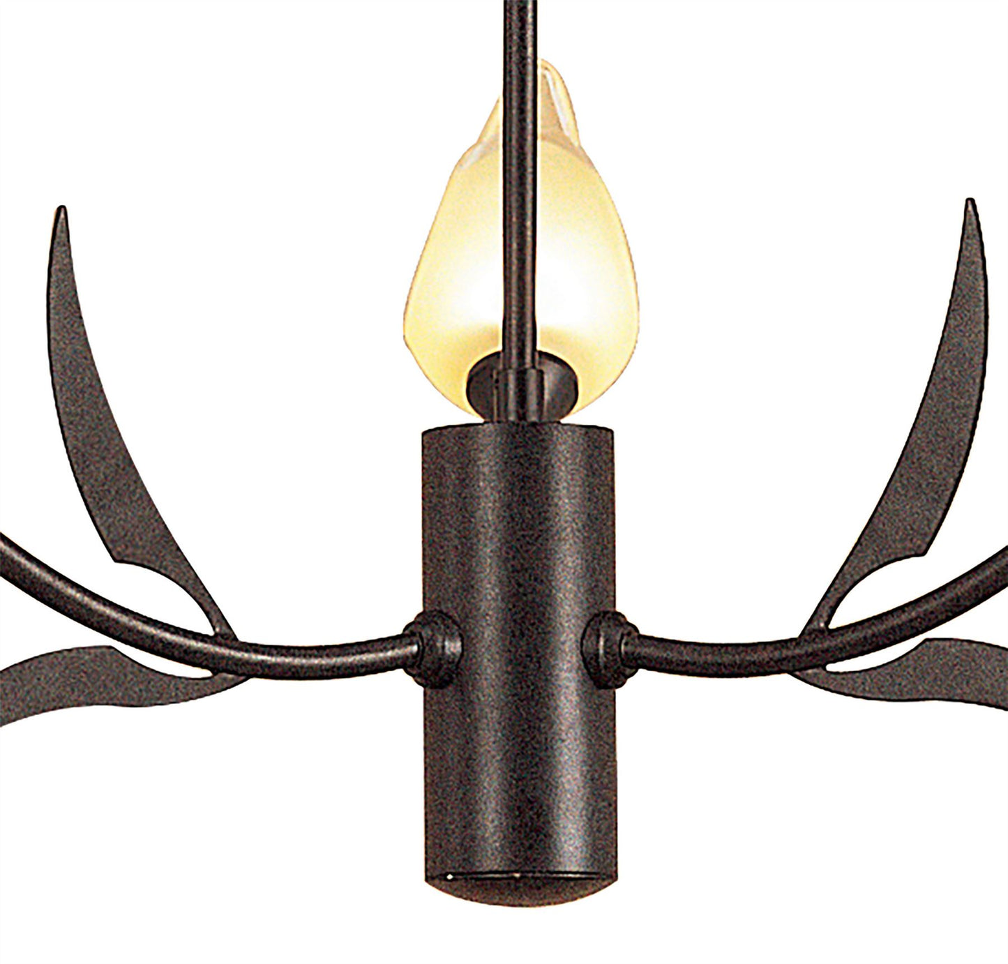 Mantra Holland 56cm Telescopic Pendant 3 Light G9, Brown/Black Oxide