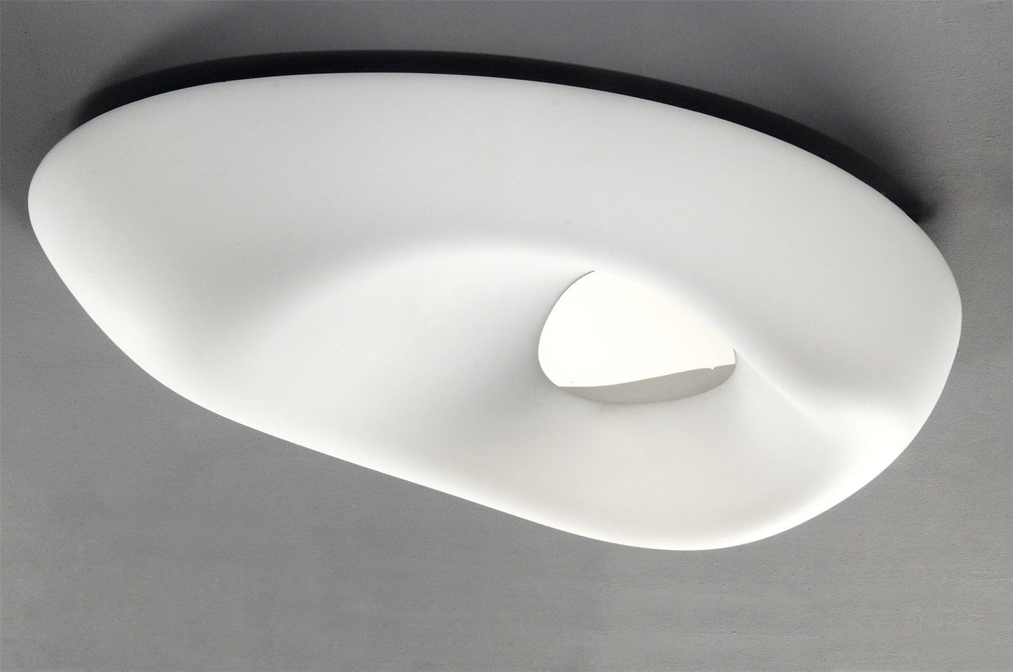 Mantra M1335 Huevo Ceiling 6 Light E27 Outdoor IP44, Polished Chrome/Opal White