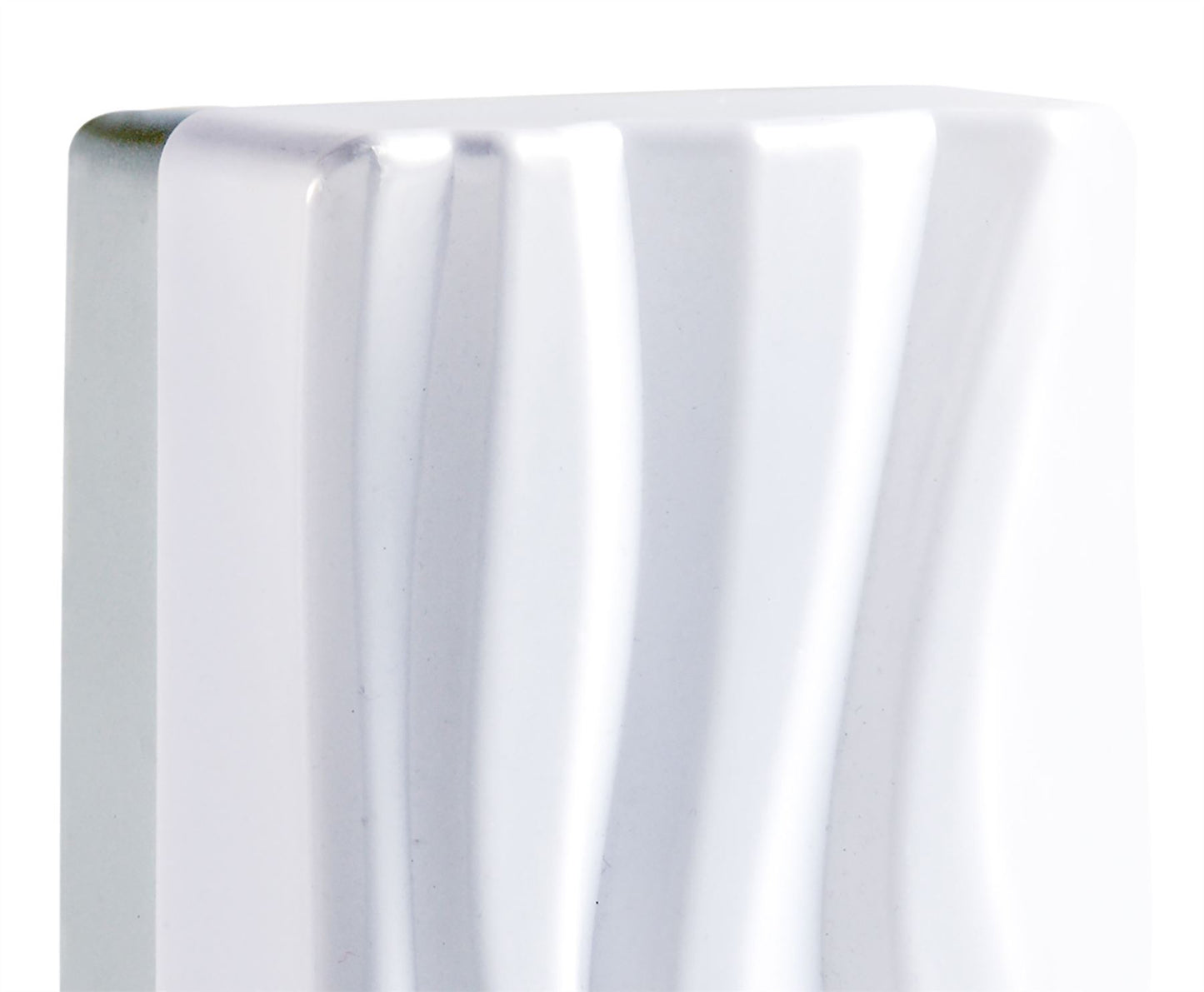 Mantra M5047 Arena Wall Light 12W LED White IP44 3000K, 720lm, Polished Chrome/White Acrylic, 3yrs Warranty